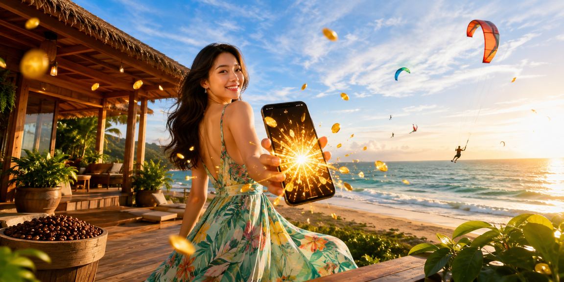 Người dùng tra cứu tỷ lệ kèo trên điện thoại tại Mũi Né
